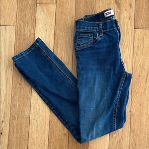Levi's Kids Dark Blue Slim 511 Jeans Sz 14